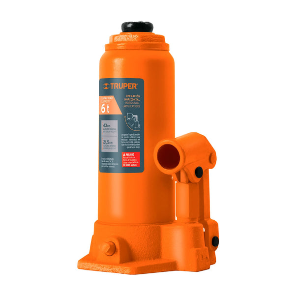 Gato Hidraulico T. Botella 6 Ton Truper 14814