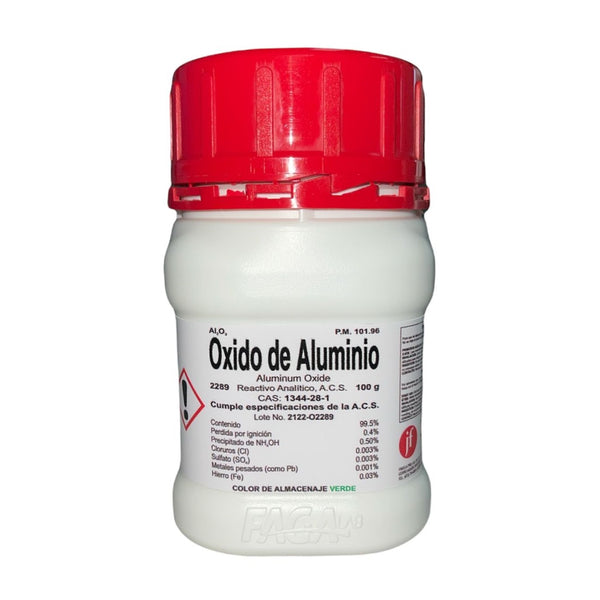 Oxido de Aluminio R. A. de 100 G Fagalab