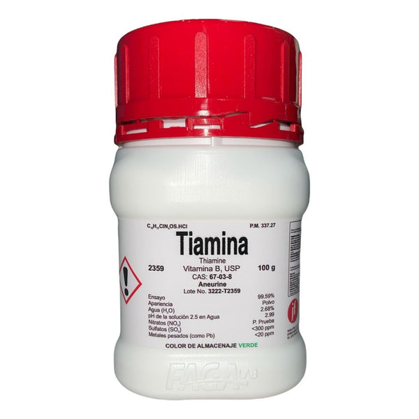 Tiamina de 100 G Fagalab