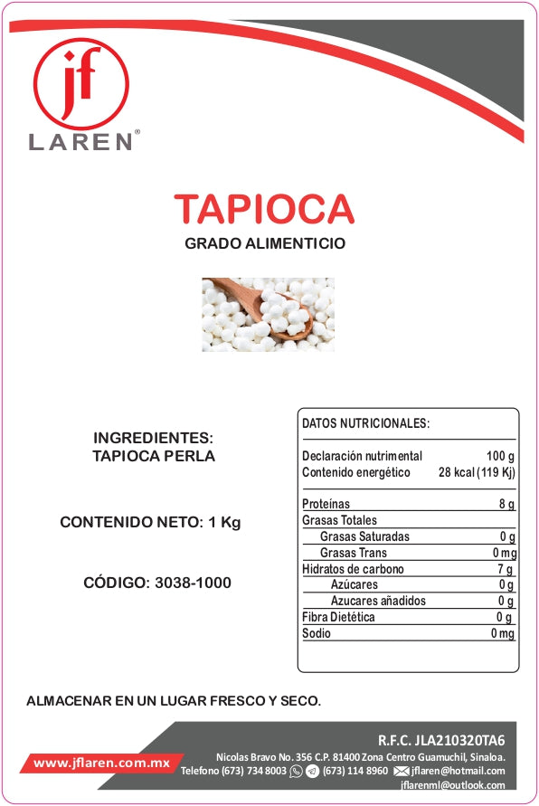 Tapioca Perla 1 Kg Jf Laren ID-2540174