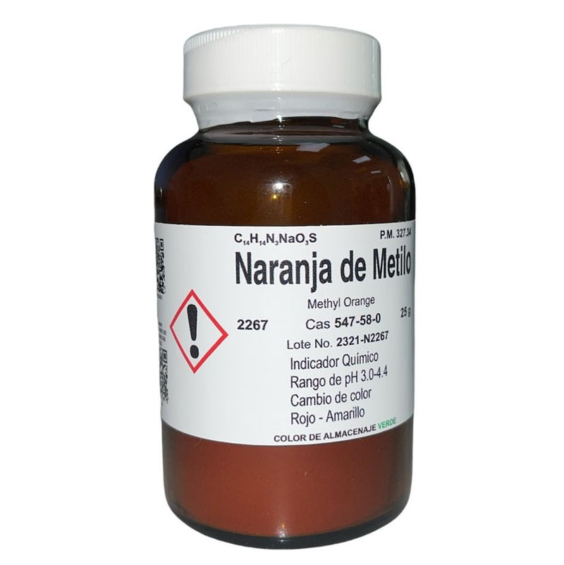 Naranja De Metilo 25 G Fagalab Colorante ID-1645592