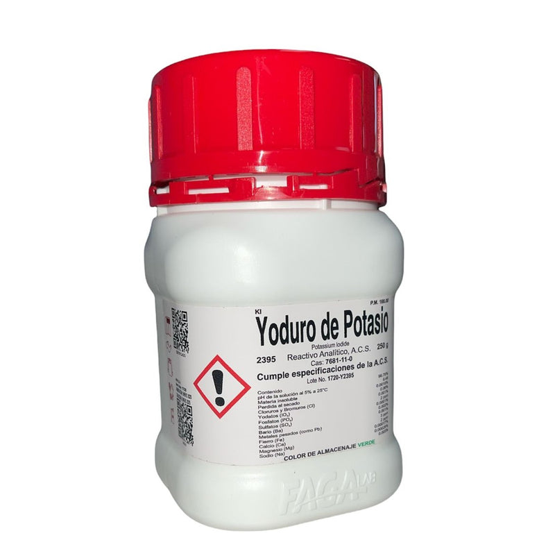 Yoduro De Potasio R. A. 250 G Fagalab ID-1639012