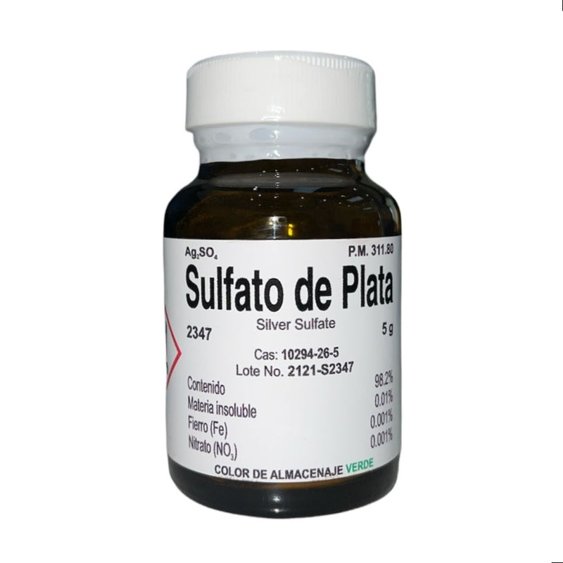 Sulfato De Plata R. A. 5 G Fagalab ID-1713583