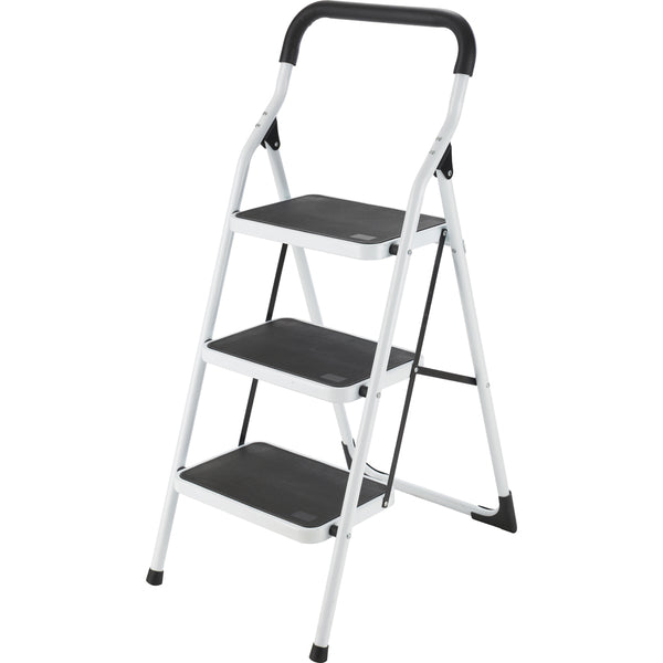 Escalera de Acero Tijera Ett3 Blanco Surtek