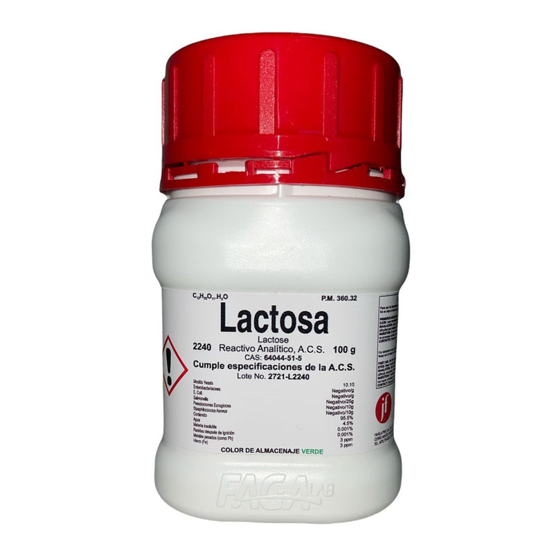 Lactosa R. A. De 100 G Fagalab ID-1639369