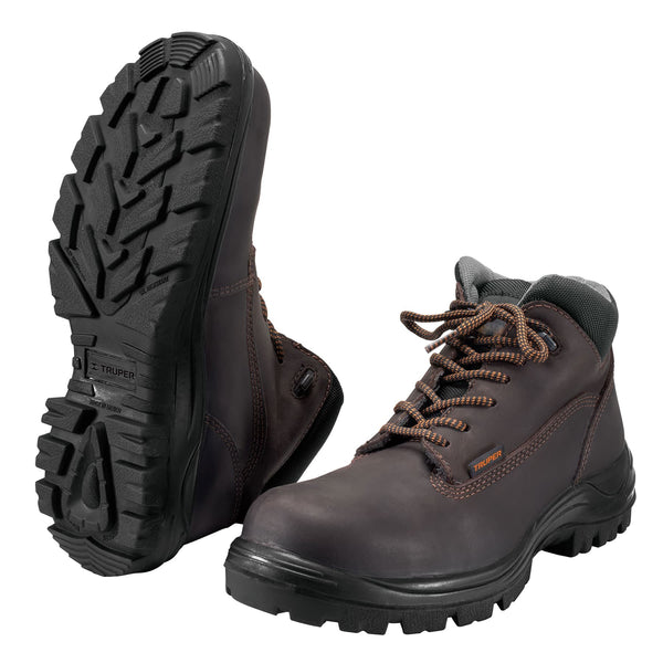 Zapato Industrial con Casquillo, #25, Café 17850 Truper