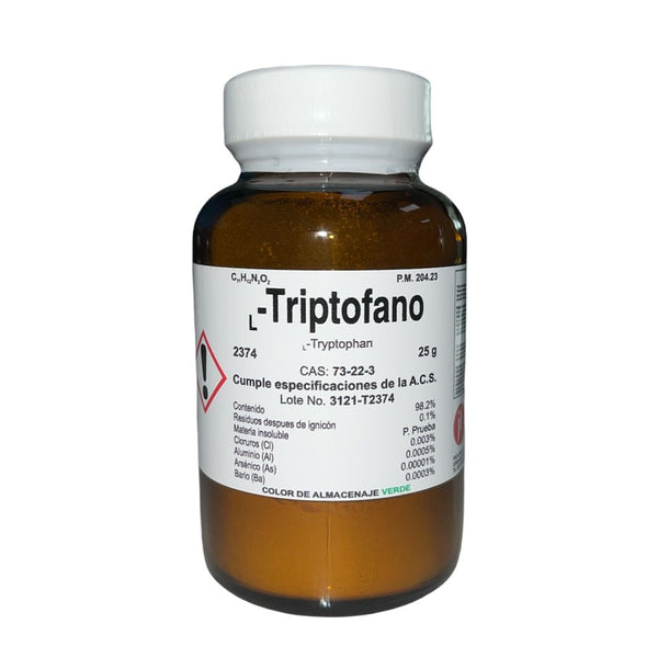 L- Triptofano de 25 G Fagalab