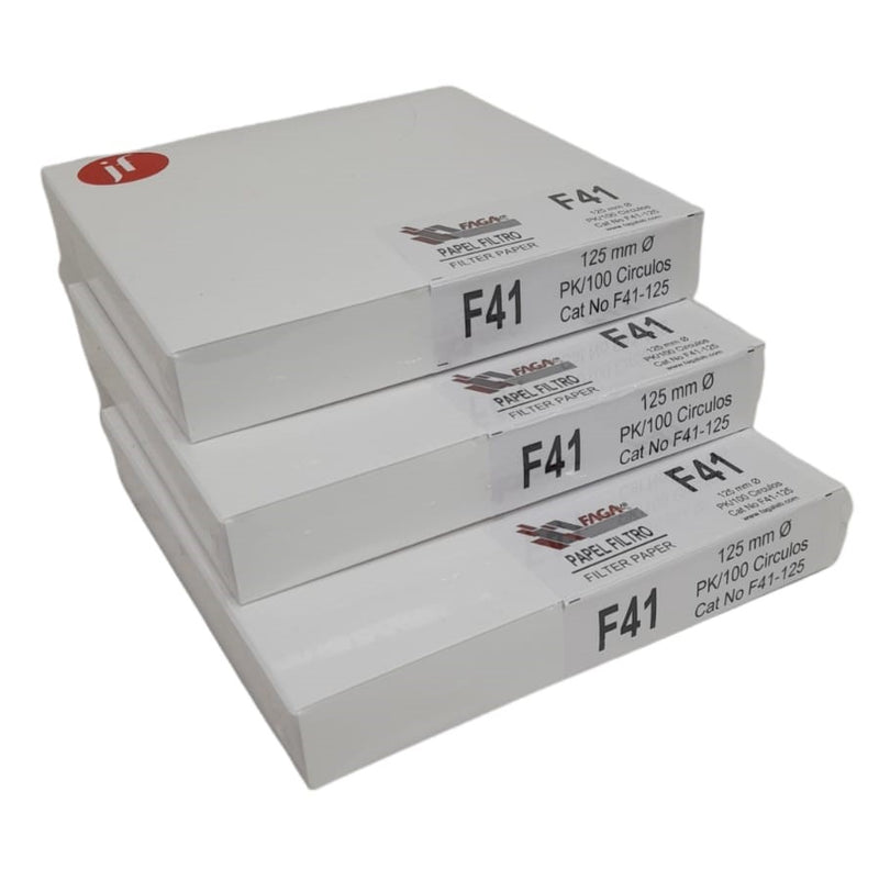 Paquete De 3 Papel Filtro Cuantitativo F41-125 Fagalab ID-1649227