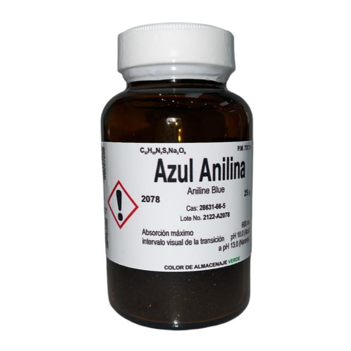 Azul Anilina 25 G Fagalab Colorante ID-1711662