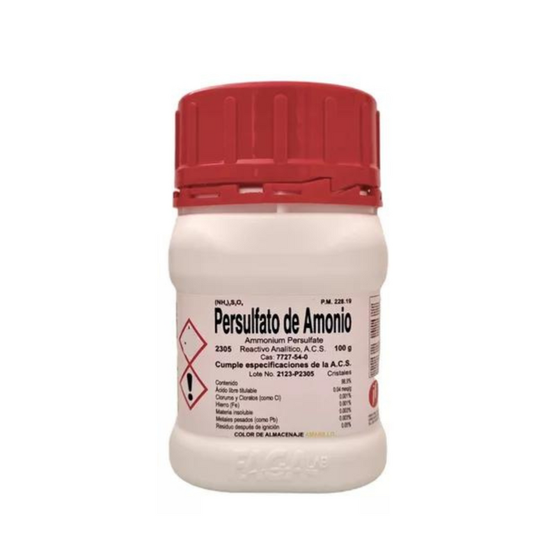 Persulfato De Amonio R. A. 100G Fagalab ID-2738052