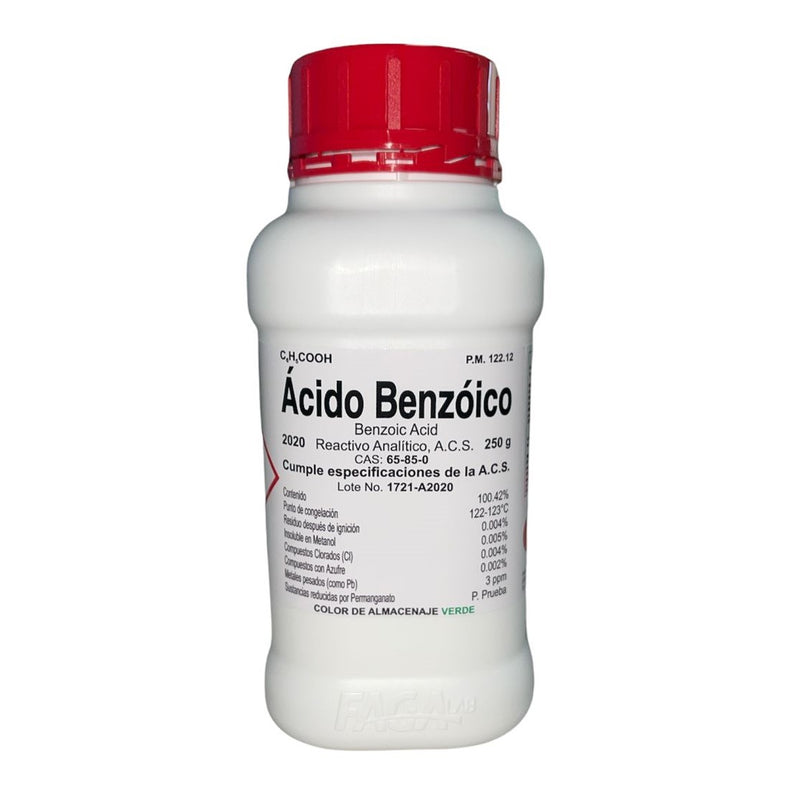 Acido Benzoico R. A. De 250 G Fagalab ID-1656610