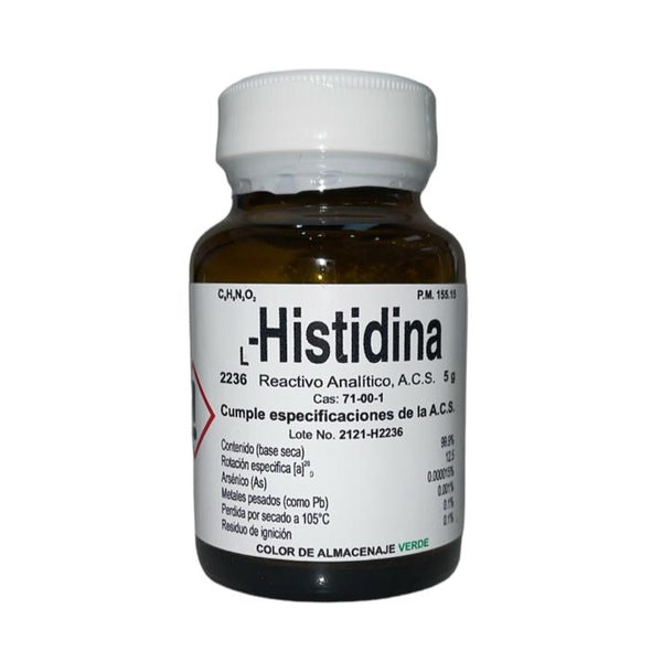 L- Histidina de 5 G Fagalab