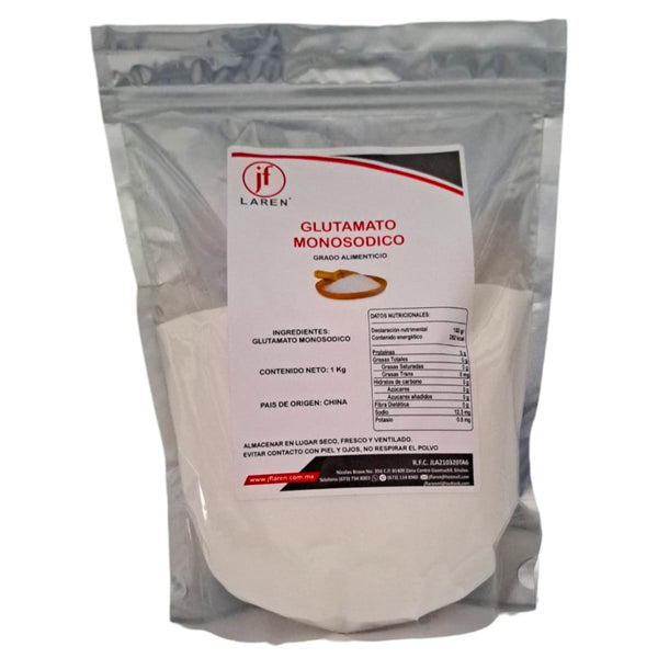 Glutamato Monosodico 1kg Jf Laren