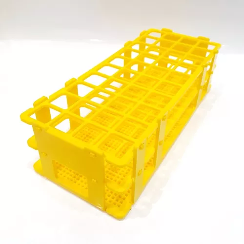 Gradilla de Plástico para Tubo de Ensaye 40x18mm Jf Lhabo