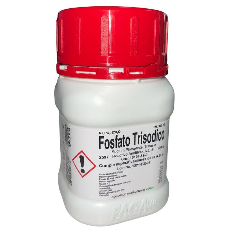 Fosfato Trisódico R. A. De 100 G Fagalab ID-1639577