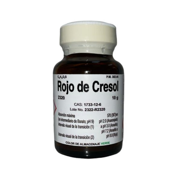 Rojo de Cresol 10 G Fagalab Colorante