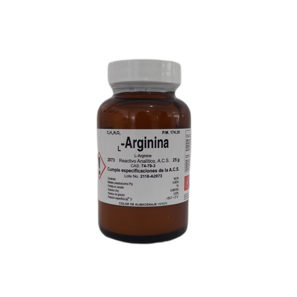 L- Arginina de 25 G Fagalab