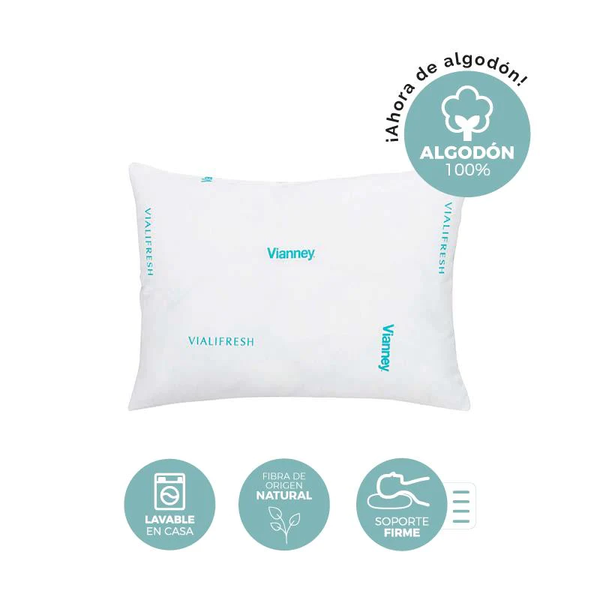 Almohada Pocket Vialifresh Anti Bacterias 35646 Vianney