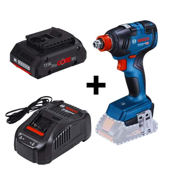 Combo Llave de Impacto + Cargador + Bateria Bosch