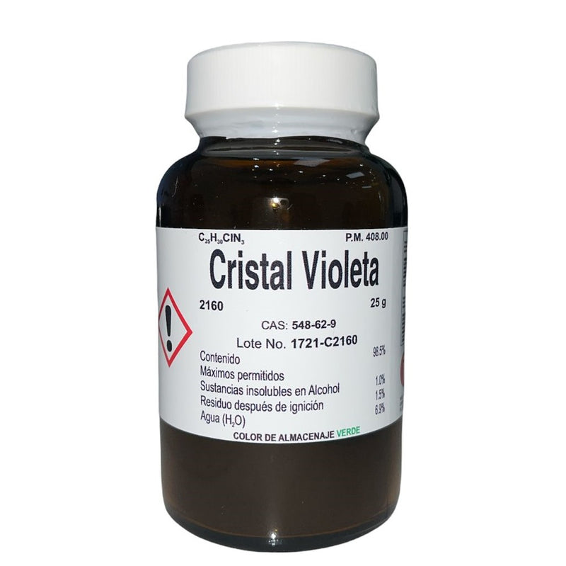 Cristal Violeta 25 G Fagalab Colorante ID-1643983