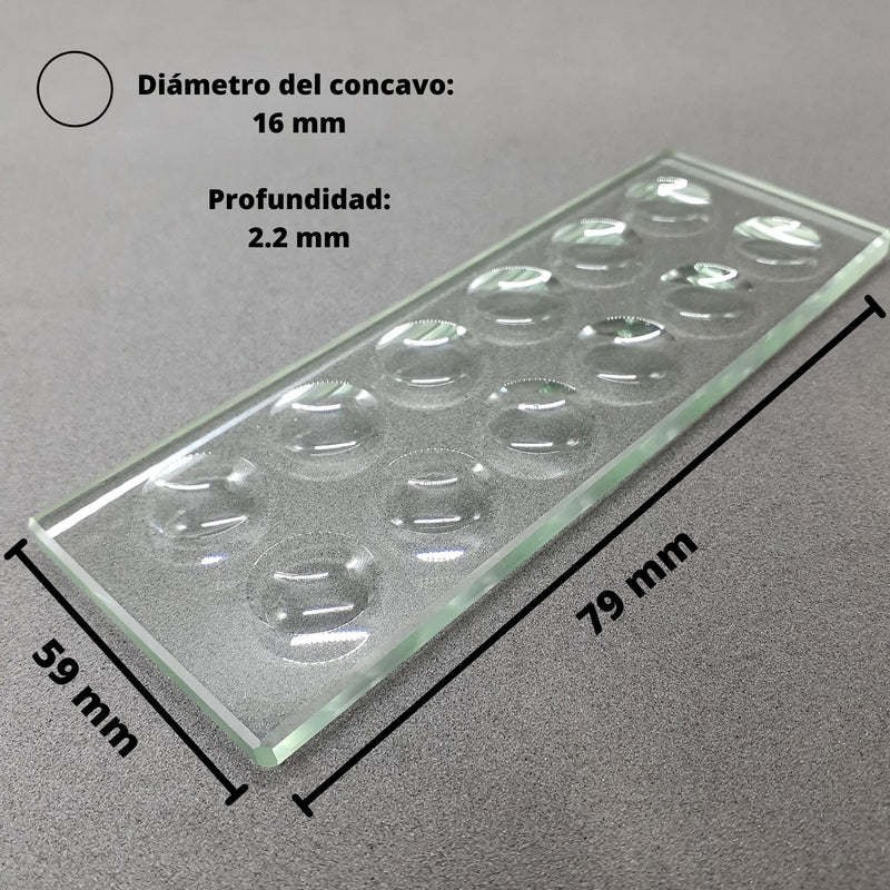 Portaobjeto 12 Cavidades Para Microscopio Jf Lhabo ID-1662872