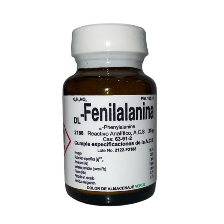 L- Fenilalanina De 25 G Fagalab ID-1700869