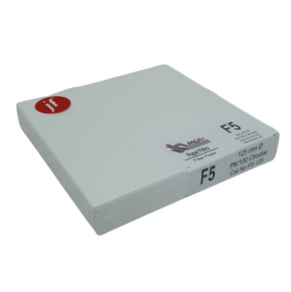 Papel Filtro Cualitativo C/100 Fagalab F5-125