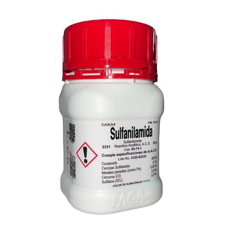 Sulfanilamida R. A. De 25 G Fagalab ID-1683445