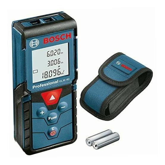 Medidor de Distancias Láser 40m Glm40 0601072900 Bosch