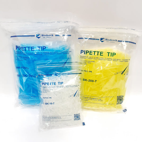 Puntas Esteriles para Micropipetas Paquete con 3 Piezas 10, 200 Y 1000 Ul Jf Lhabo